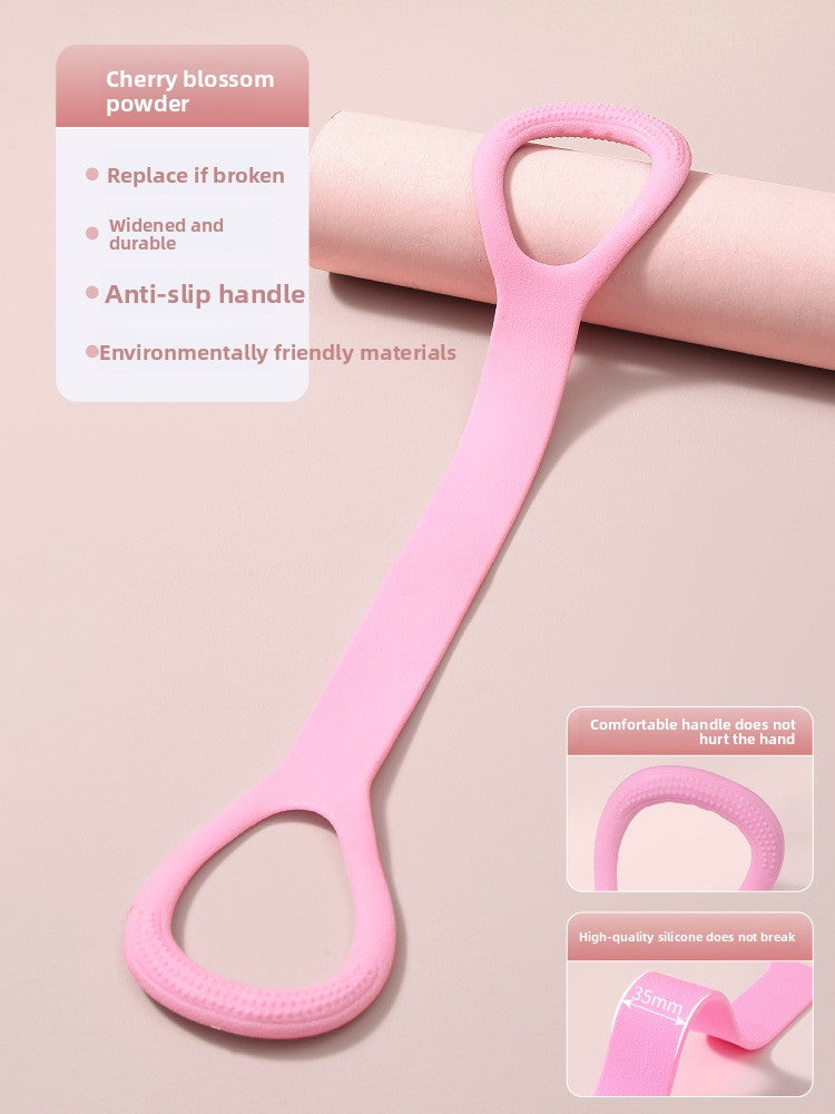 Eight-character Tensioner Open Back Fitness Women's Stretch Belt Exercise Equipment Home Open Shoulder Body Shaping Yoga Artifact
