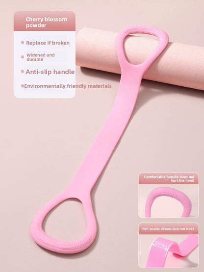 Eight-character Tensioner Open Back Fitness Women's Stretch Belt Exercise Equipment Home Open Shoulder Body Shaping Yoga Artifact