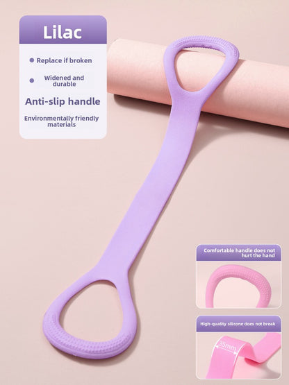 Eight-character Tensioner Open Back Fitness Women's Stretch Belt Exercise Equipment Home Open Shoulder Body Shaping Yoga Artifact