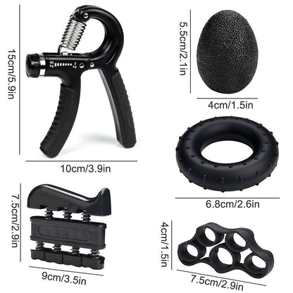 Adjustable Hand Grip Strength Trainer Set