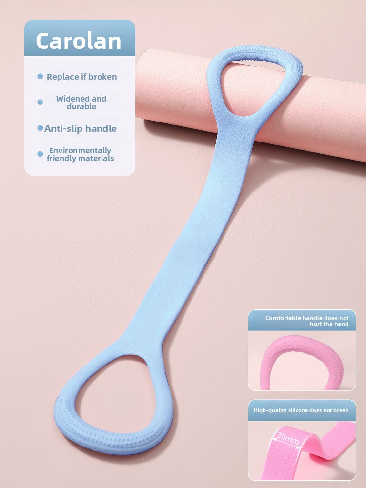 Eight-character Tensioner Open Back Fitness Women's Stretch Belt Exercise Equipment Home Open Shoulder Body Shaping Yoga Artifact