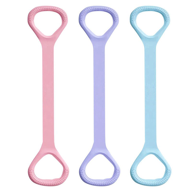 Eight-character Tensioner Open Back Fitness Women's Stretch Belt Exercise Equipment Home Open Shoulder Body Shaping Yoga Artifact